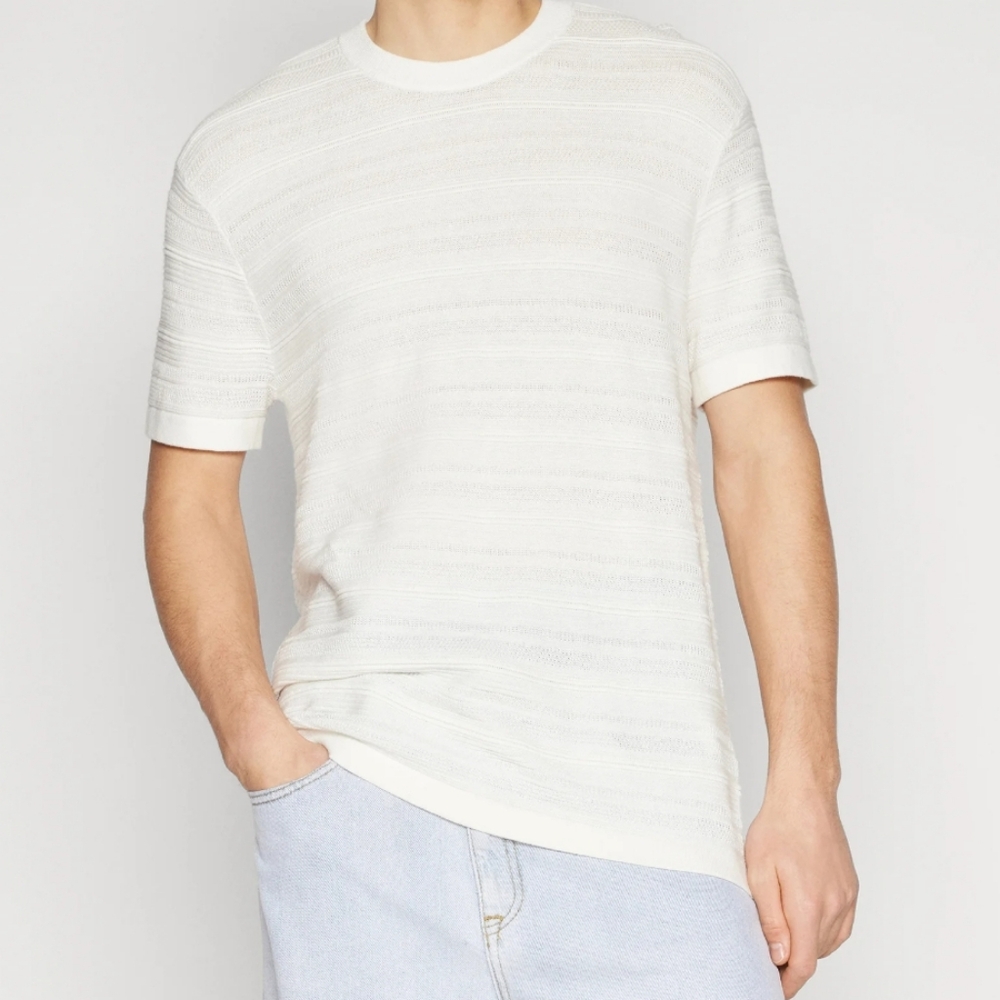 Hollister Mens Relaxed Fit Basic Tee Top T-shirt Size Medium Casual New